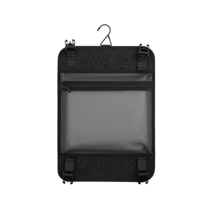 LUGGEX removable waterproof luggage divider with mesh pocket for organized and protected packing. #show #color_olive_green