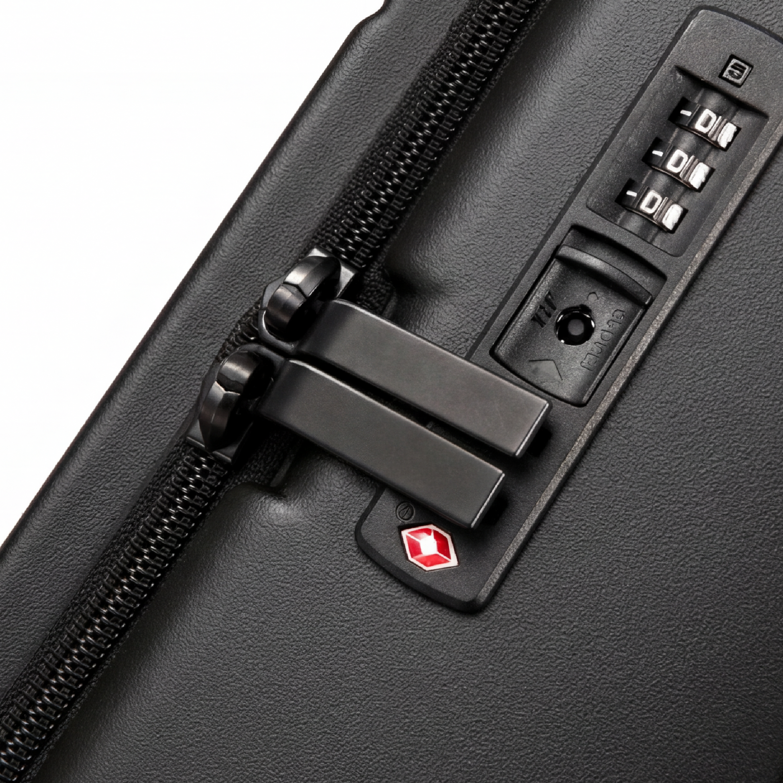 LUGGEX FLA front open carry-on suitcase with a TSA-approved combination lock—designed to keep belongings secure while allowing airport inspection.
