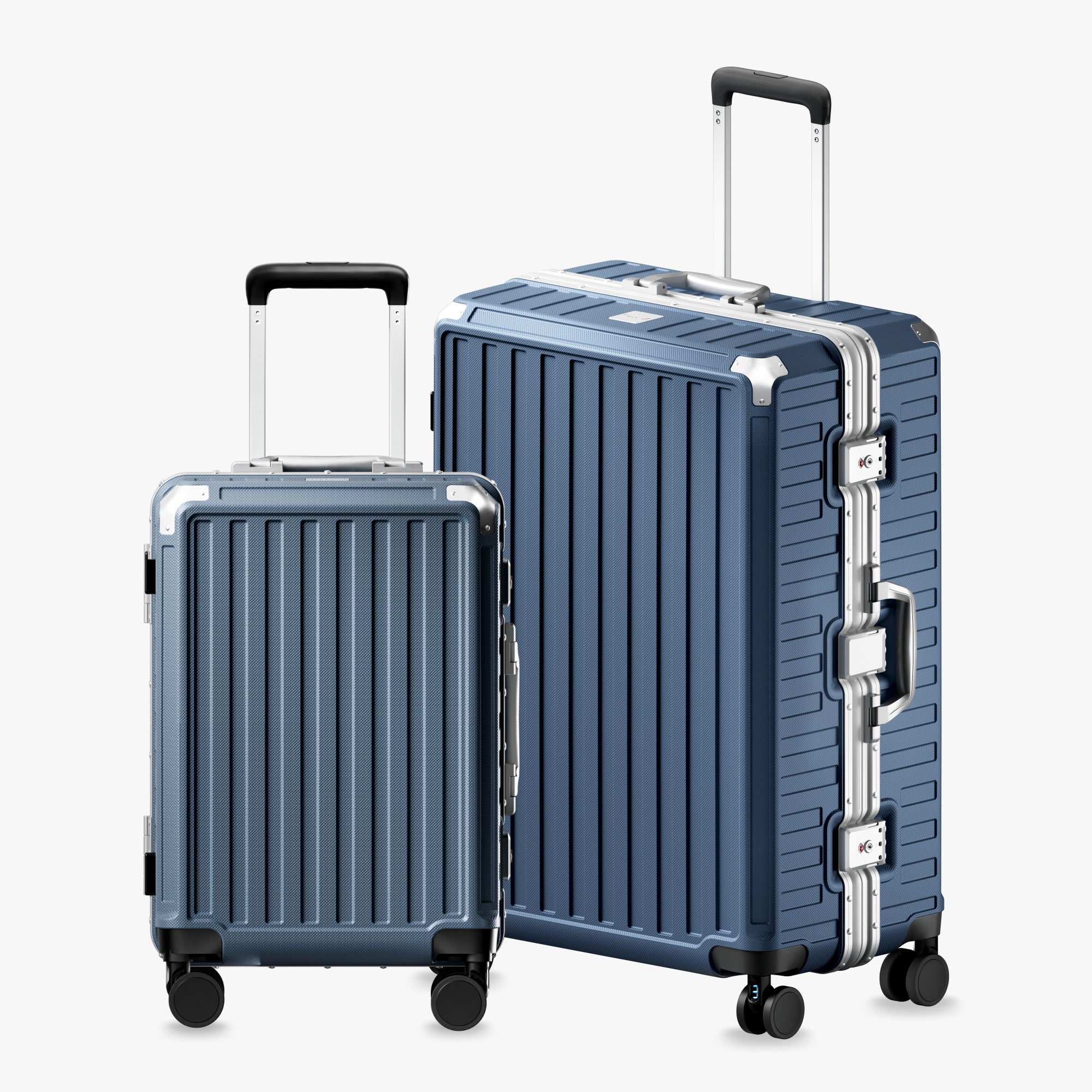 ♦︎18インチ LUGTEC 軽用♦︎ LUGGEX ZX Long-Trip Set | 2-Piece Zipperless Luggage (20