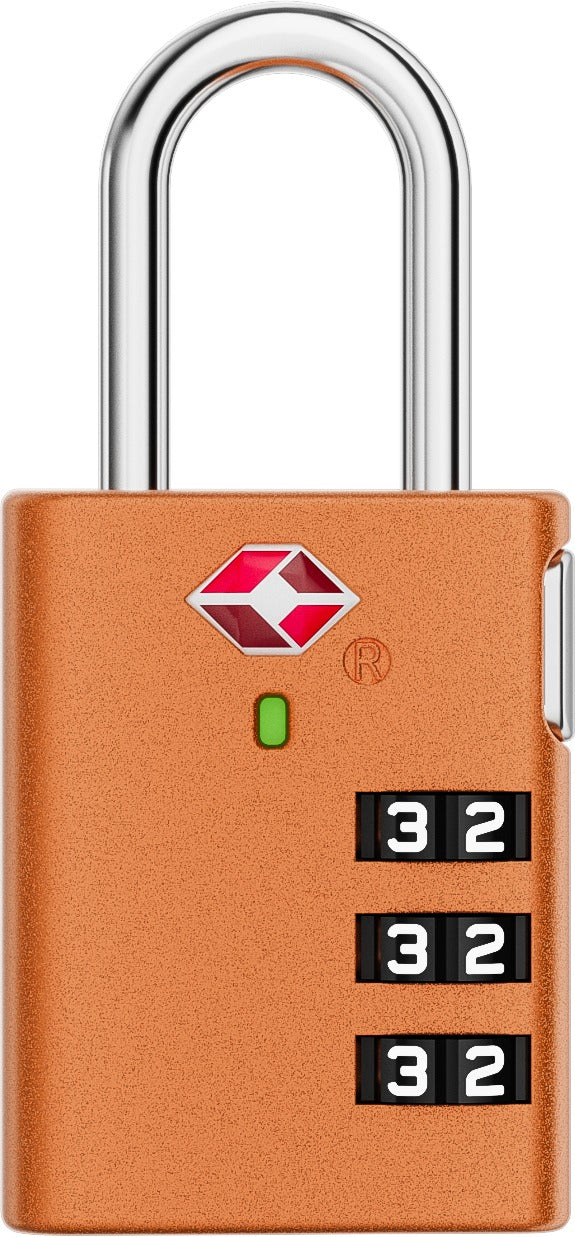 LUGGEX TSA Approved Keyless Luggage Locks | 4-Digit Combination, 4 Packs