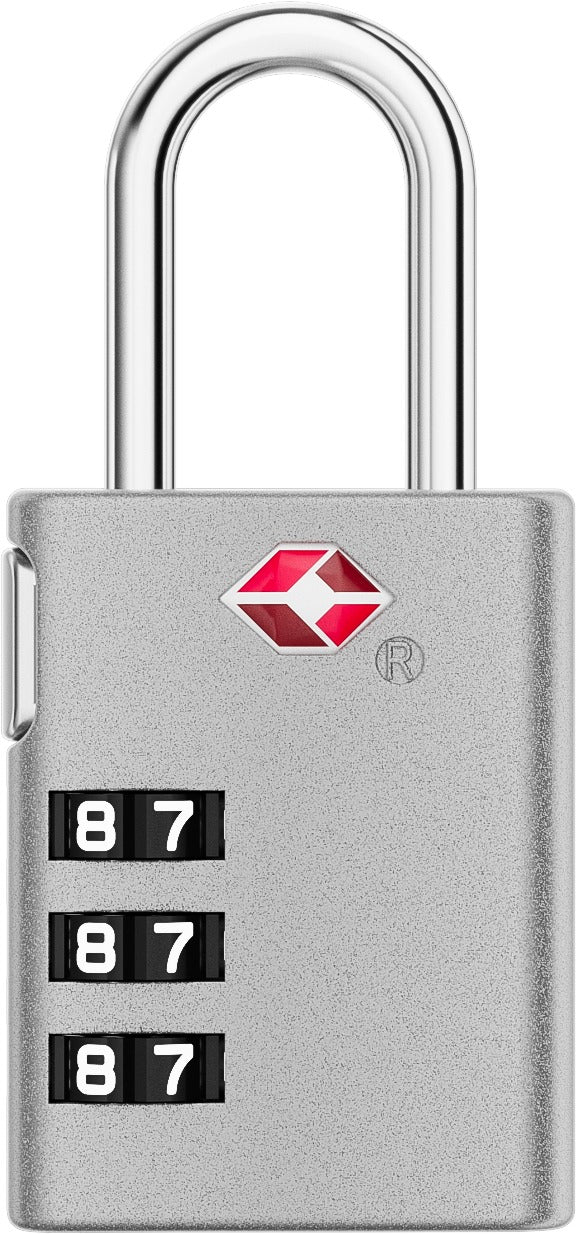 LUGGEX TSA Approved Keyless Luggage Locks | 4-Digit Combination, 4 Packs