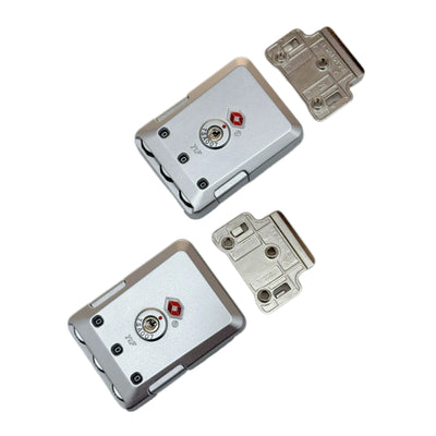 LUGGEX Impact-resistant TSA LOCK Replacement for ZX Series Only (2 packs) tsa_1419292a-71d9-4a1f-89ce-07511d3003a0