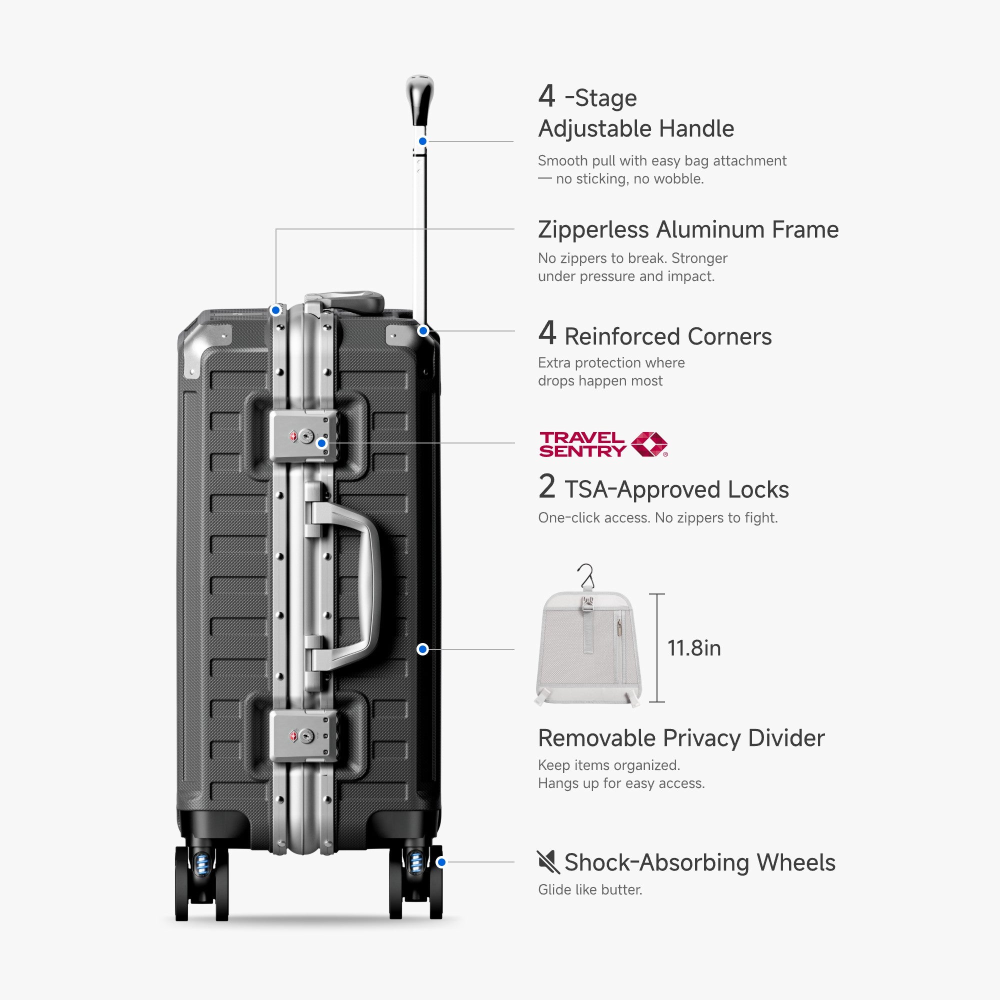 LUGGEX ZX Carry-On 20